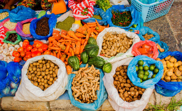 印尼棉兰的集市图片下载