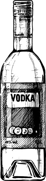 一瓶伏特加图片下载