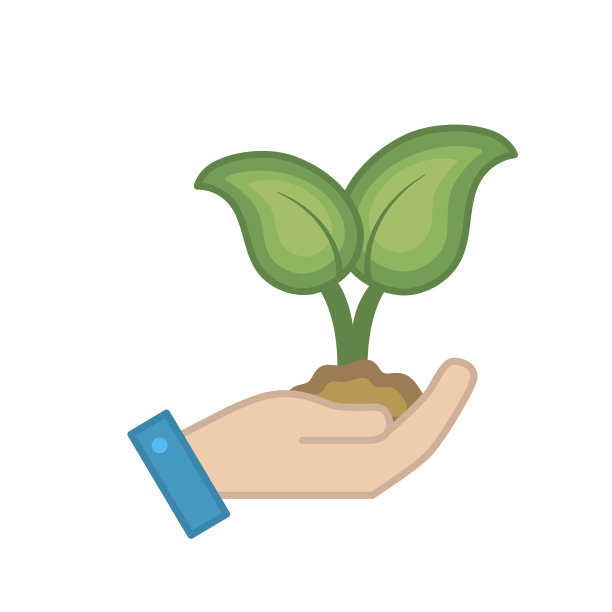 手用好植物与地面自然生态图片下载