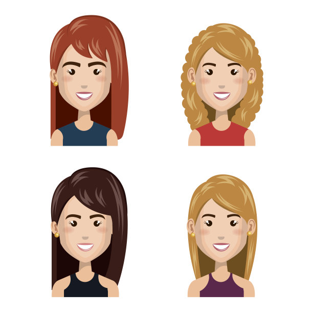 年轻人设置了虚拟形象图片下载