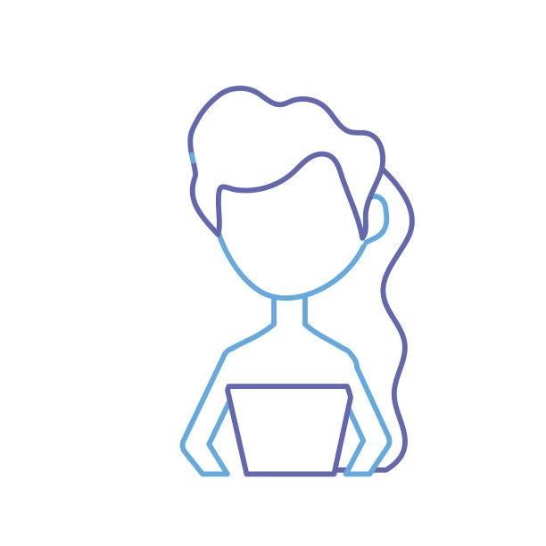 穿着优雅的礼服和发型的快乐新娘图片下载