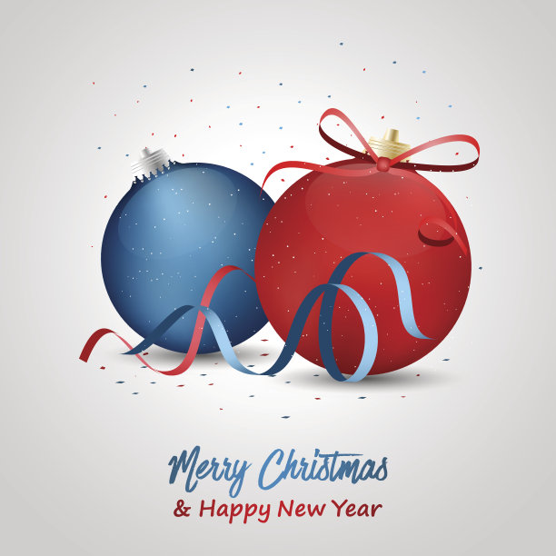 圣诞快乐，并附上新年贺卡。图片下载