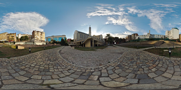 360 VR城市-保加利亚，索非亚，圣约瑟夫大教堂图片下载