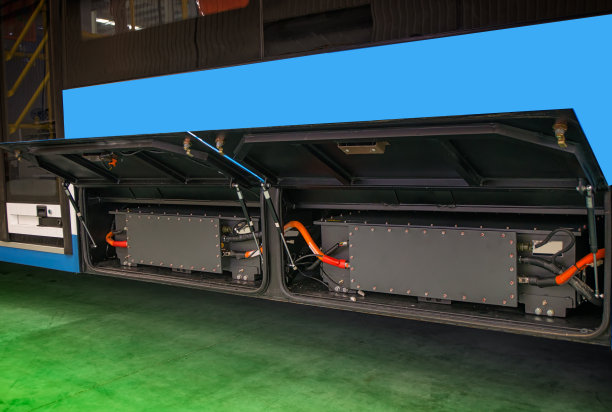 新能源客车电池素材图片