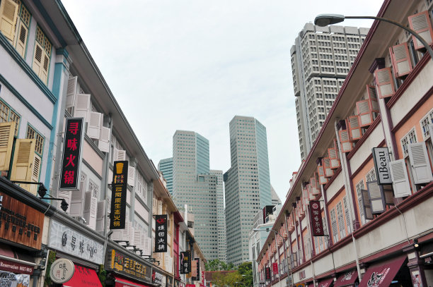 良溪街的店铺图片下载