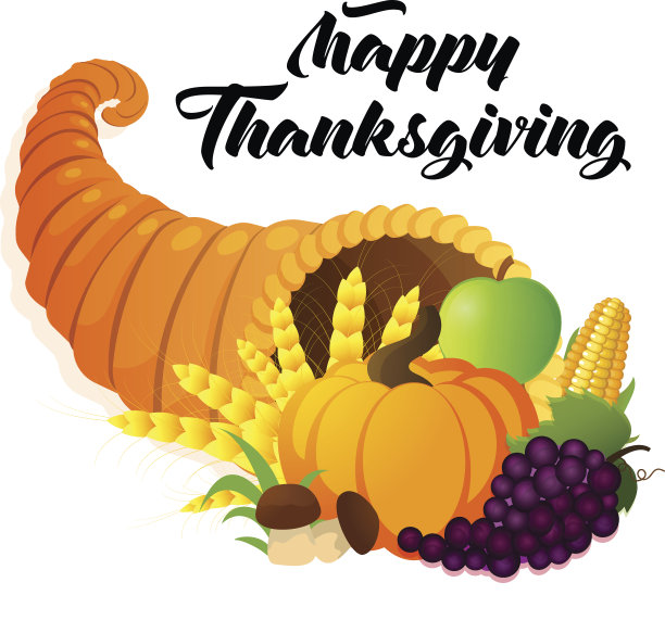 带着丰富的感恩节贺卡图片下载