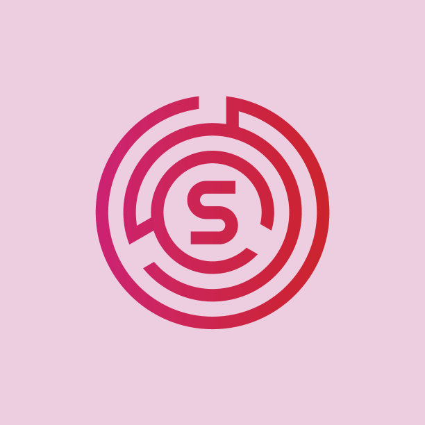 网络眼首字母S图标设计图片下载