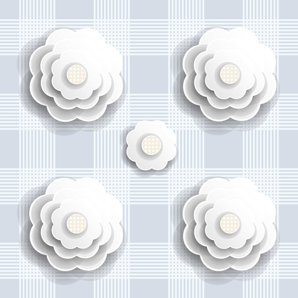 无缝纸花条纹图案的背景图片下载