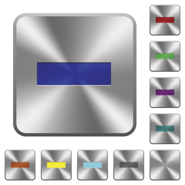 移除物品圆角方钢按钮图片下载