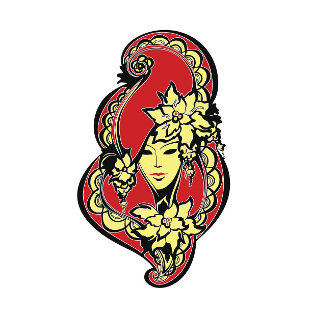 威尼斯狂欢节面具图片下载