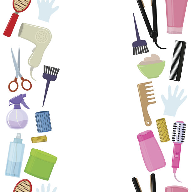 工具和护发产品图片下载