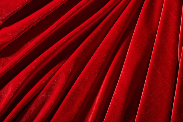 用作背景或纹理的红色天鹅绒纺织品图片下载