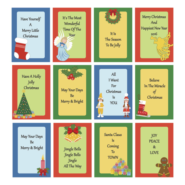 圣诞贺卡图片下载