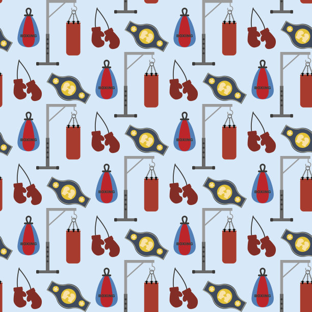 拳击无缝模式图片下载