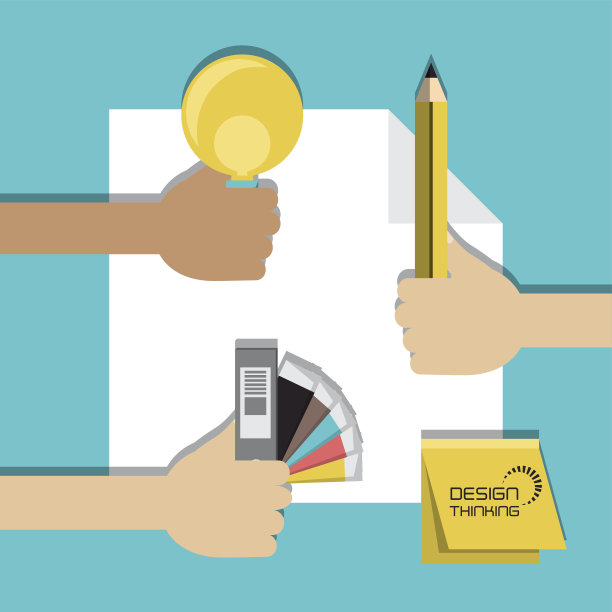 设计思维的概念素材图片