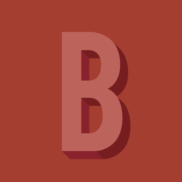 字母排版矢量插图图片下载