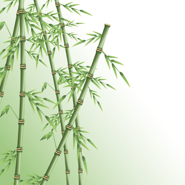 竹干带叶图案图片下载