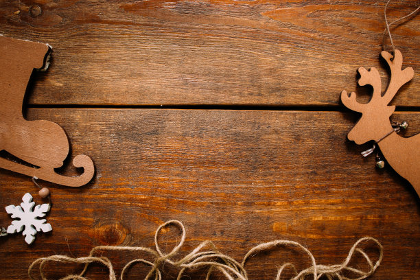 圣诞节和新年假期的背景图片下载