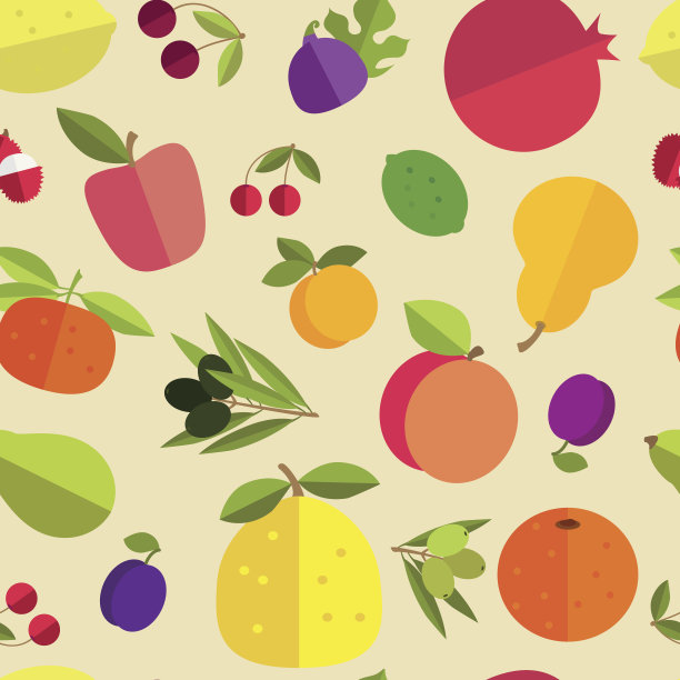水果无缝模式图片下载