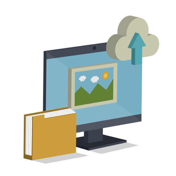 电子商务等距图标图片下载