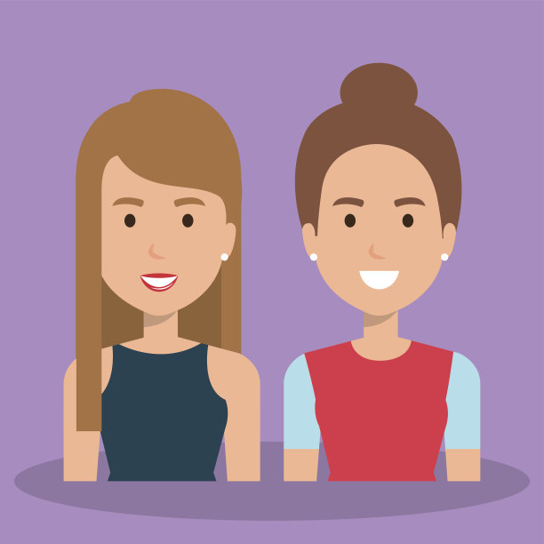 女孩的头像和角色图片下载