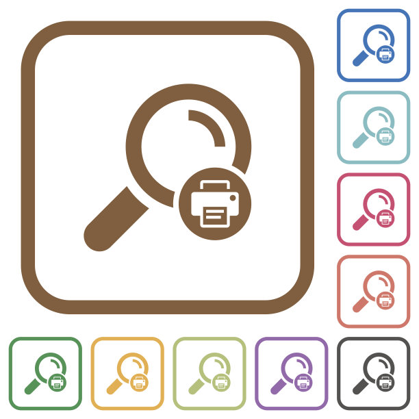 打印搜索结果简单的图标图片下载