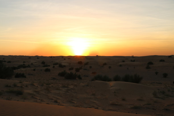 沙漠日落图片下载