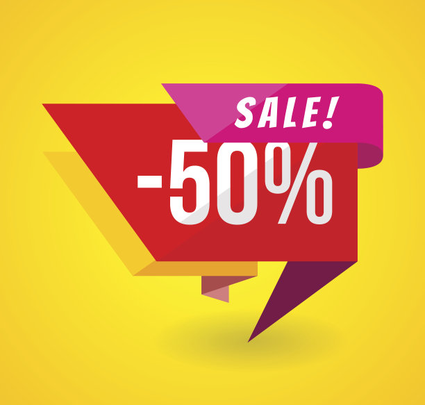 有限优惠超级促销横幅。销售海报。大甩卖，特价，折扣，五折。矢量图图片下载