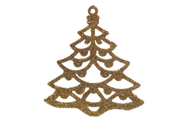 白色背景上的圣诞装饰品图片下载