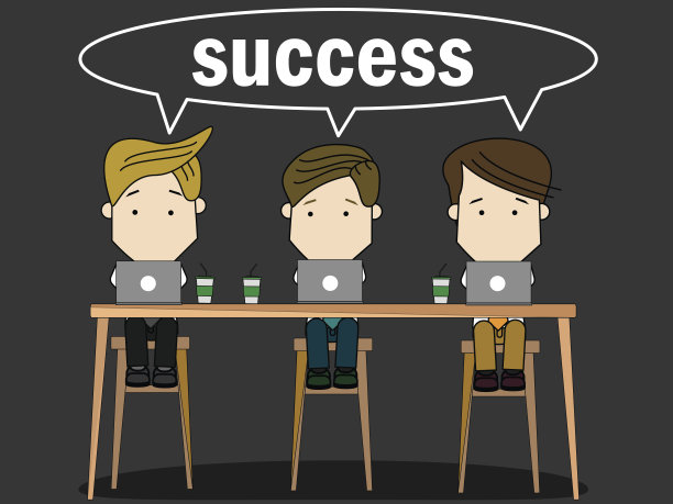 业务团队协作共同分担工作图片下载