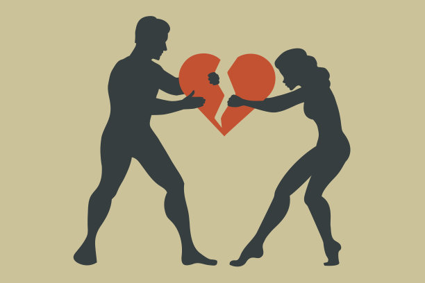 女人和男人分手图片下载