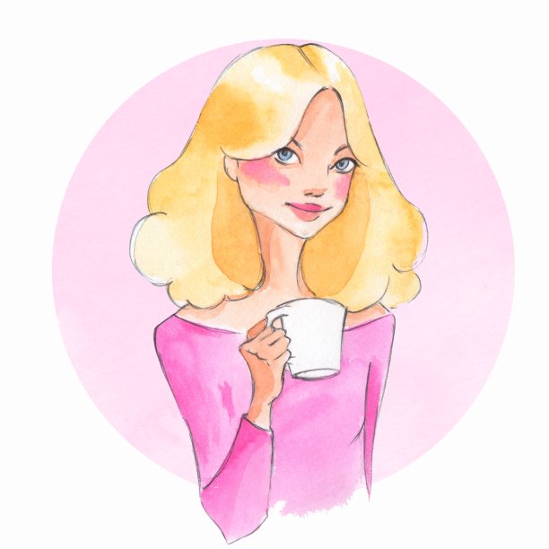 拿着t恤的漂亮女孩图片下载