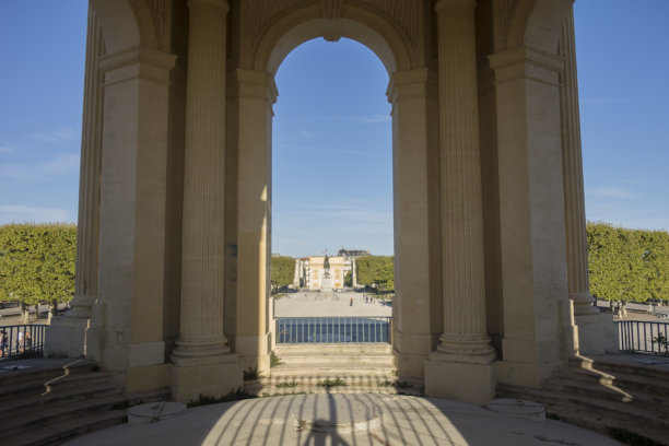 法国美丽的城市蒙彼利埃图片下载