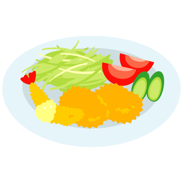 炸虾和炸丸子图片下载