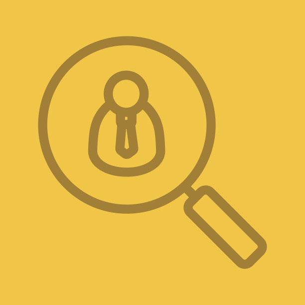 人力资源管理。就业线性图标图片下载