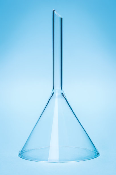 清晰的玻璃漏斗图片下载