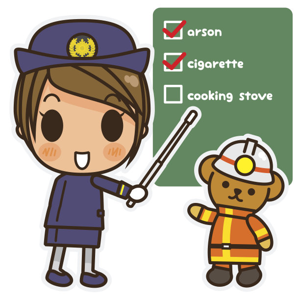 消防局工作人员的日常生活和泰迪熊图片下载