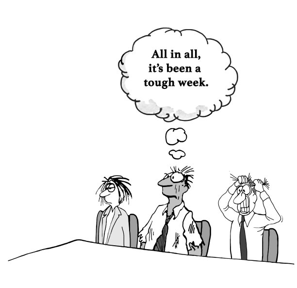 艰难的一周素材图片