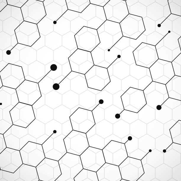 抽象的几何背景与立方体图片下载