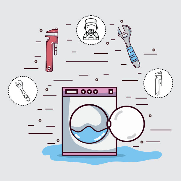 将机械工具设置为维修服务图片下载