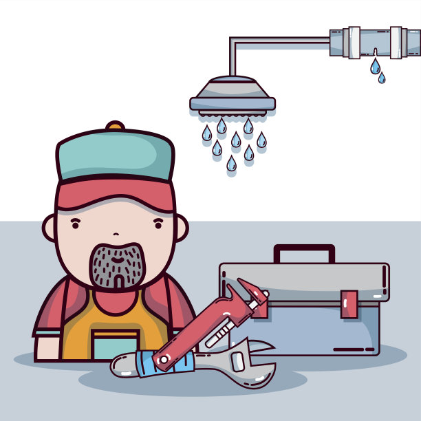 水管工用机械工具进行修理图片下载