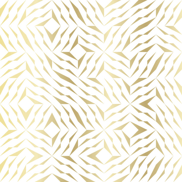 无缝矢量几何黄金元素图案。抽象背景与金白色纹理。简单极简的图形打印。重复现代swatch混乱的网格。时髦的嬉皮士神圣几何学图片下载