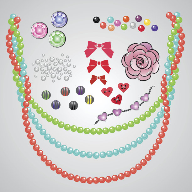 时尚首饰套装图片下载