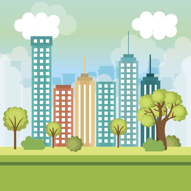 城市建筑设计图片下载