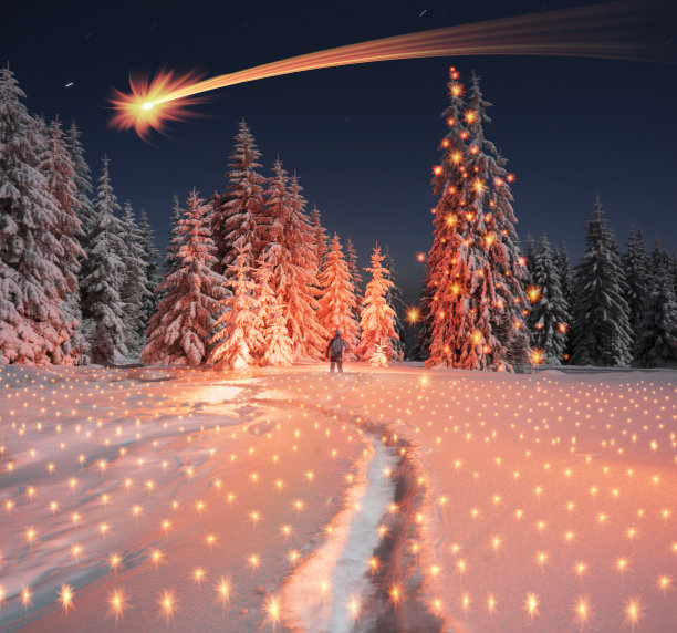 冬天的故事素材图片