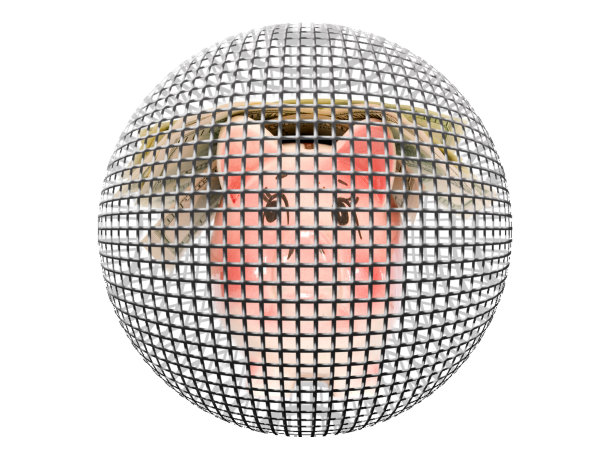 球里的存钱罐图片下载