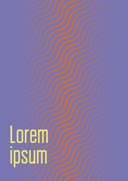 抽象的封面。最小的时髦的向量图片下载