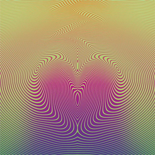 波纹半色调图案抽象背景图片下载