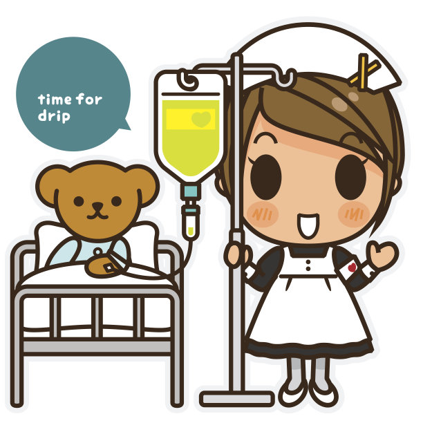 女人/护士和泰迪熊的日常生活图片下载