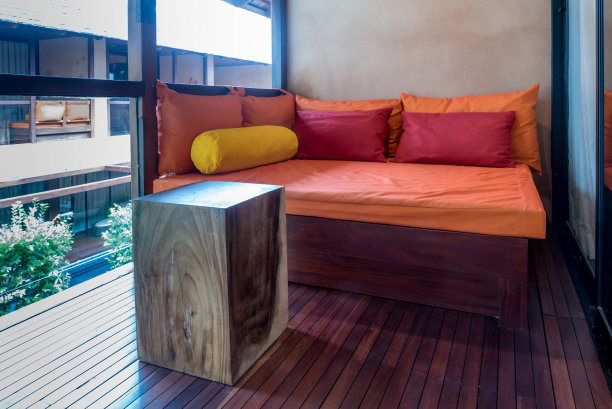 现代热带生活区室内设计观赏性强图片下载